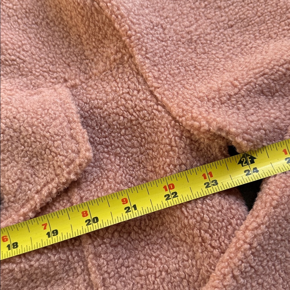Paraphrase size medium Women's blush Pink Teddy Sherpa Jacket NWOT - Picture 7 of 12
